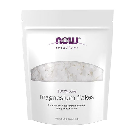 Magnesium Flakes, 26.5 oz (750 g) by NOW