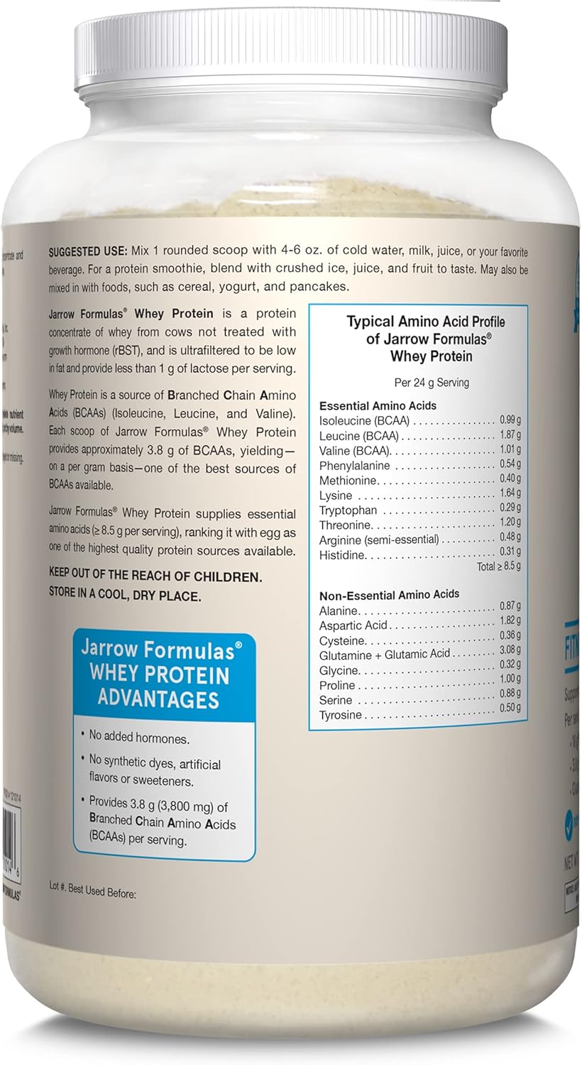 Whey Protein Unflavored 2 lbs (908 g)