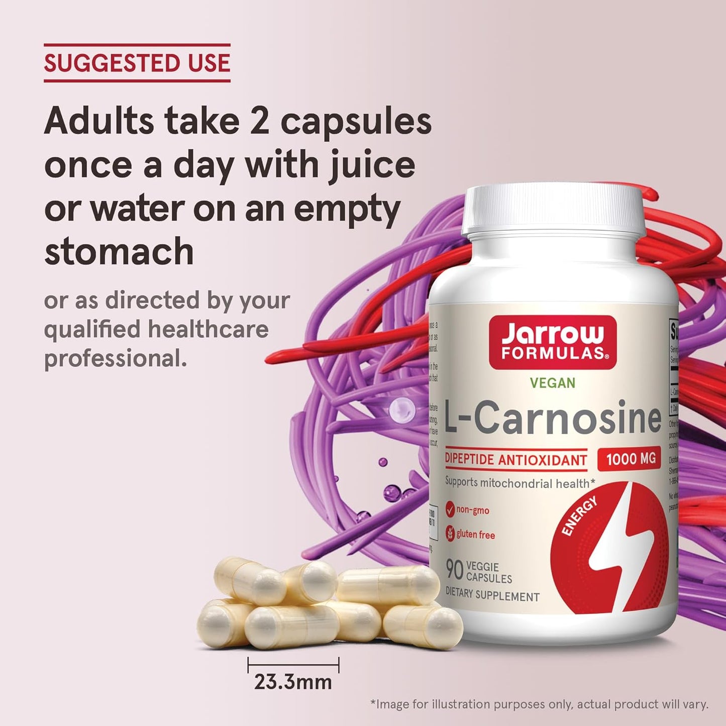 L-Carnosine 500 mg 90 Capsules