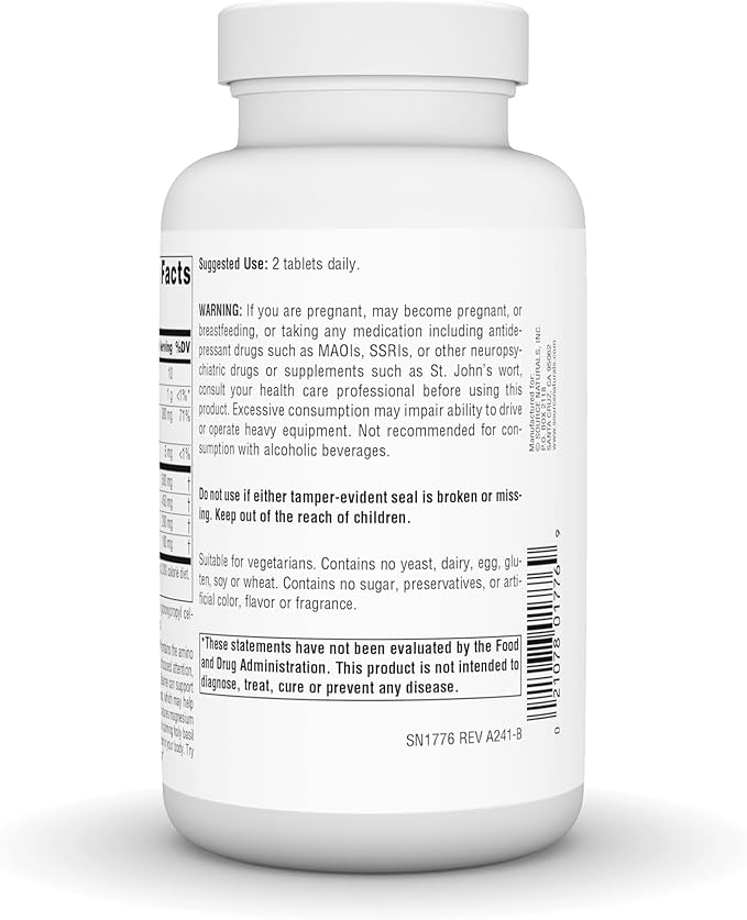 Theanine Serene with Magnesium 120 Tablets