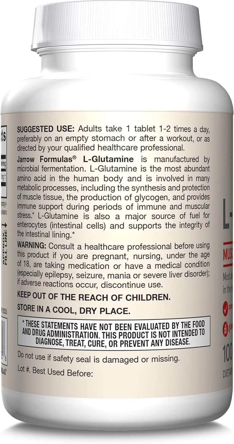 L-Glutamine 1000 mg 100 Tablets