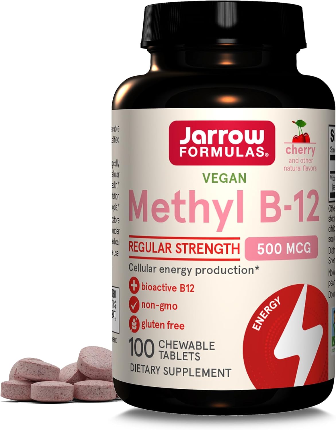 Methyl B-12 500 mcg 100 Lozenges- By Jarrow