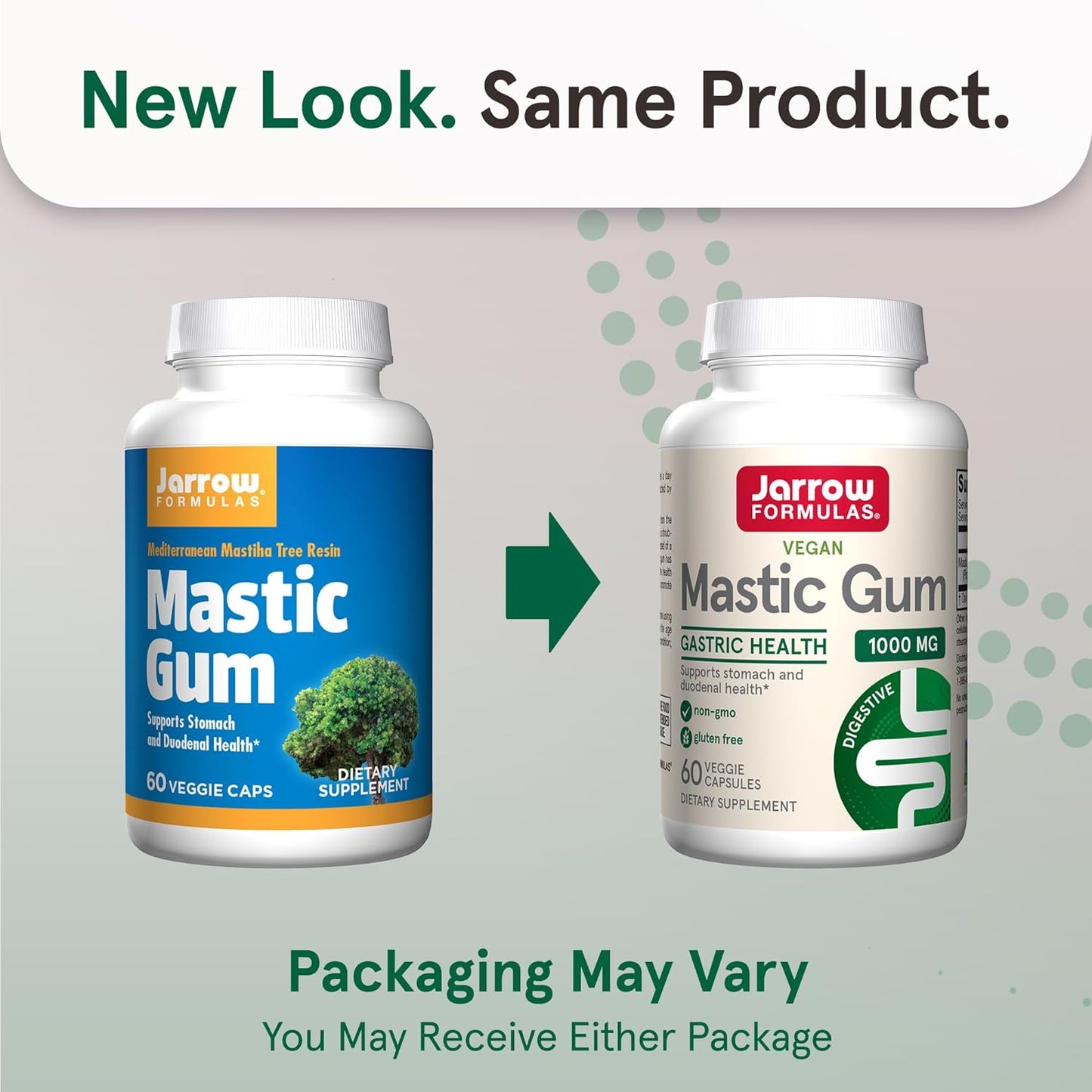 Mastic Gum 60 Tablets