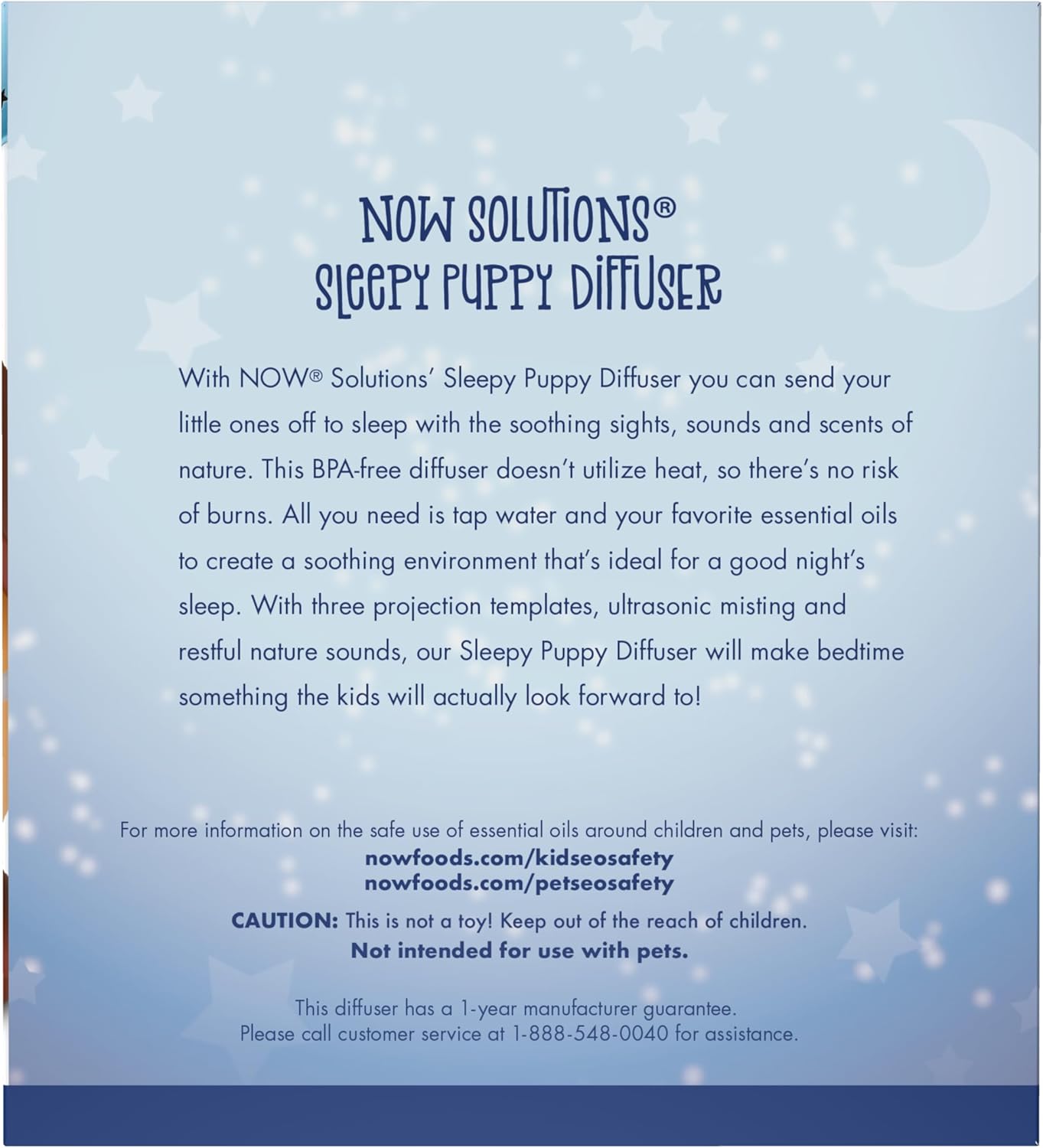 Sleepy Puppy Essential Oil Diffuser by NOW