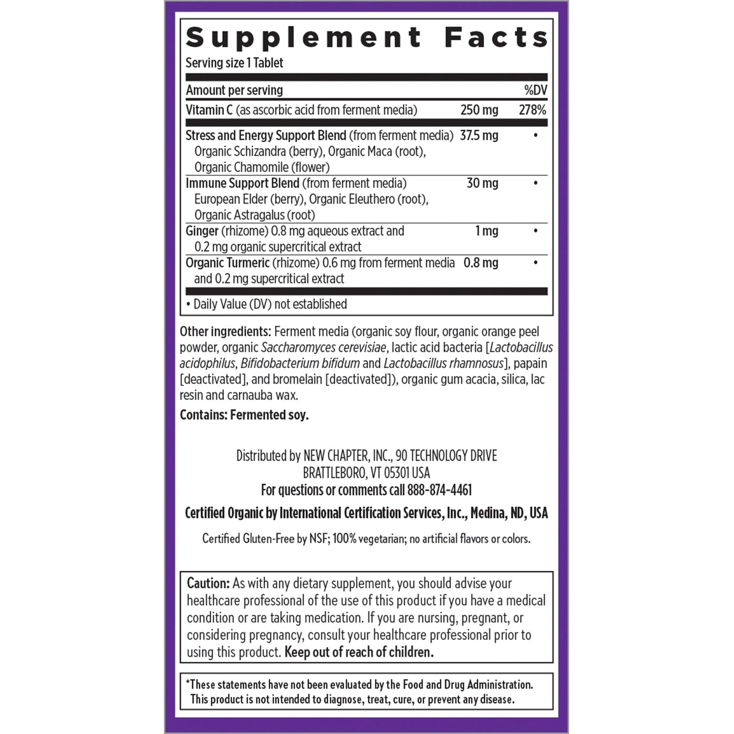 Activated C Food Complex 180 Tablets by New Chapter best price