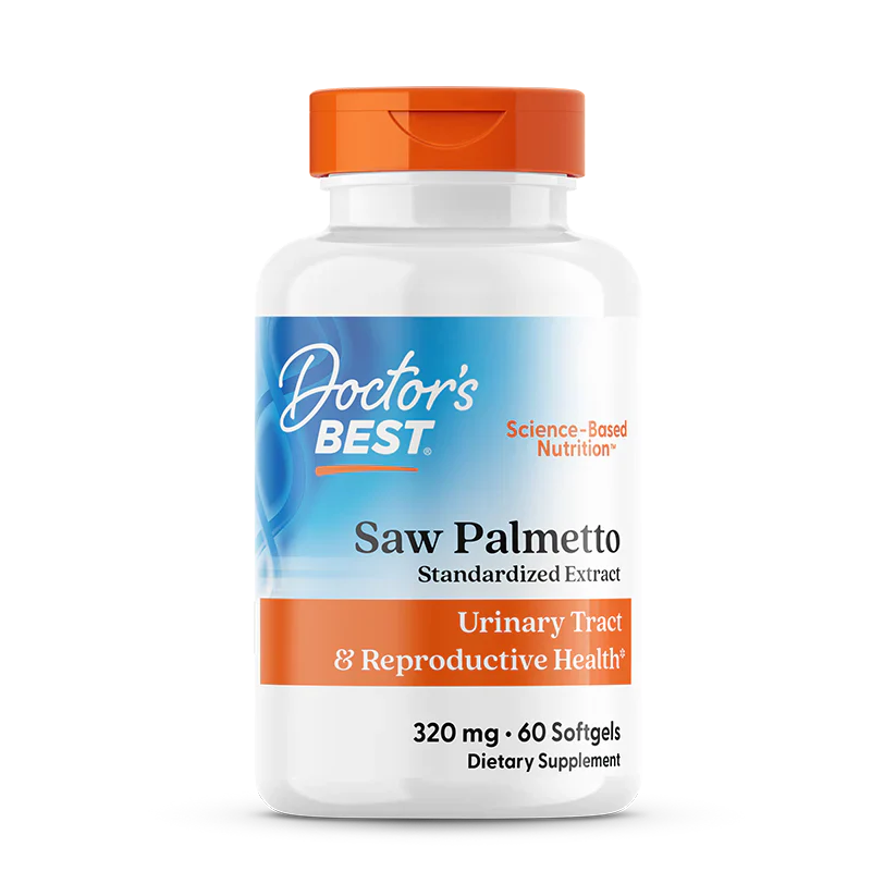 Saw Palmetto Standardized Extract 320 mg 60 Softgels