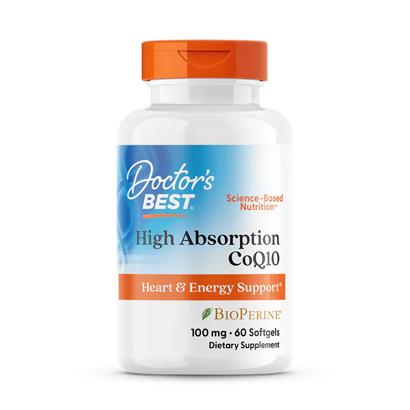 High Absorption CoQ10 100 mg 60 Softgels