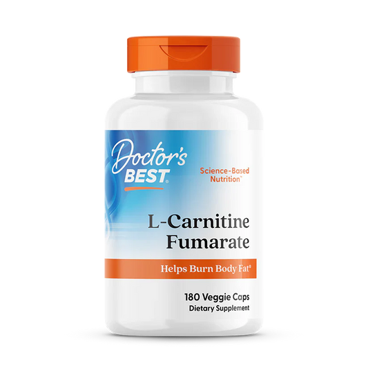 L-Carnitine Fumarate with Biosint Carnitines, 500 mg, 180 Veggie Caps