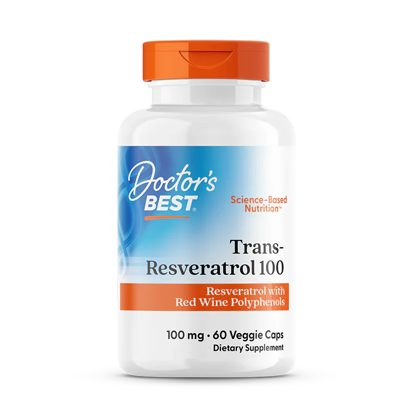 Trans-Resveratrol 100 mg 60 Veggie Caps