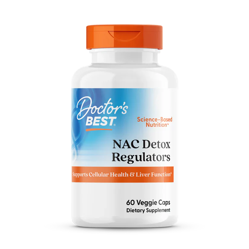 NAC Detox Regulators with Seleno Excell 60 Veggie Caps