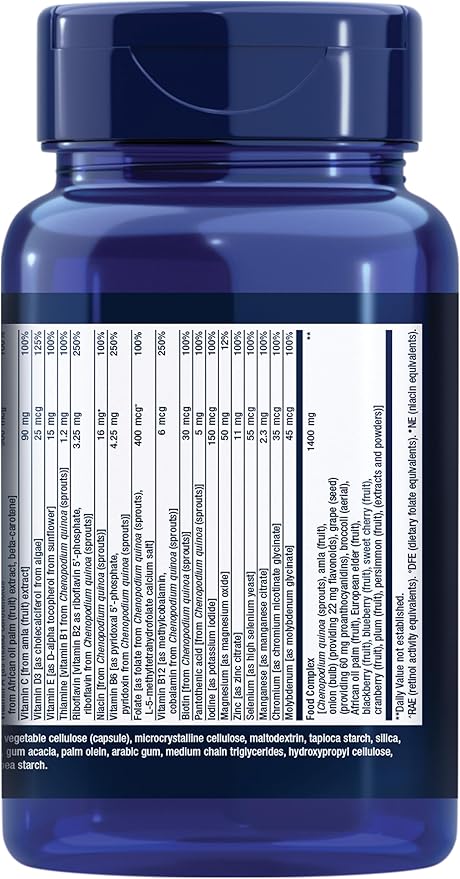 Whole Food Multivitamin, 90 Vegetarian Capsules by Life Extension