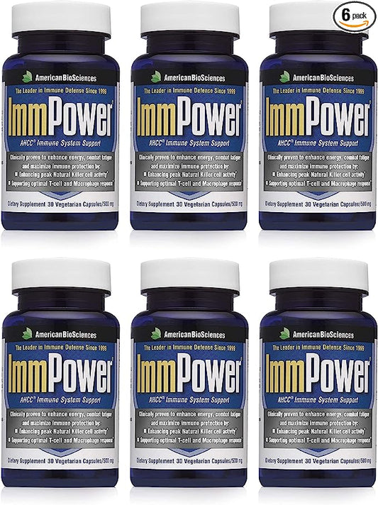 ImmPower 500 mg 30 Vegetarian Capsules - 6 pack