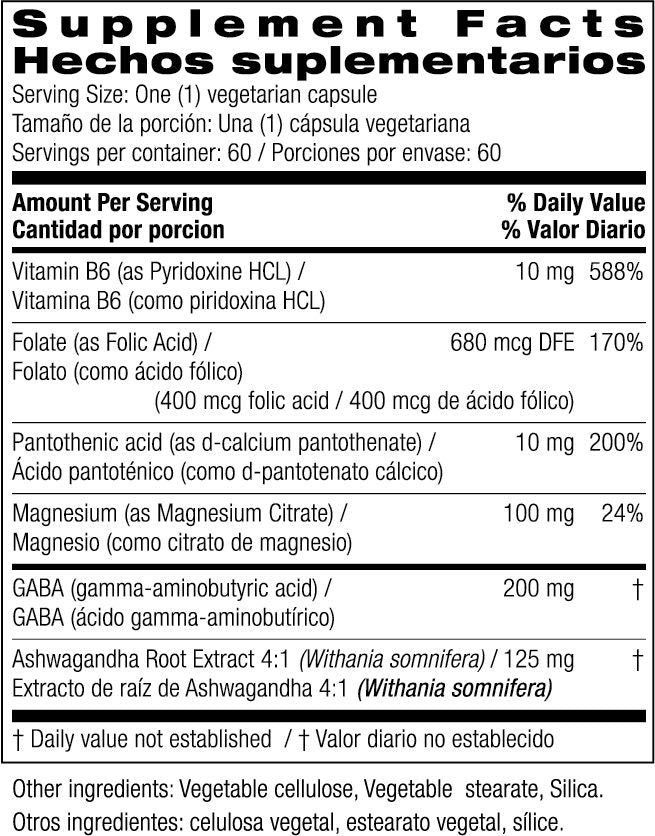Stress Wellness with Ashwaganda 60 veg caps