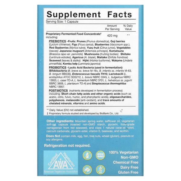 Dr. Ohhira's Probiotics Professional Formula 120 Capsules