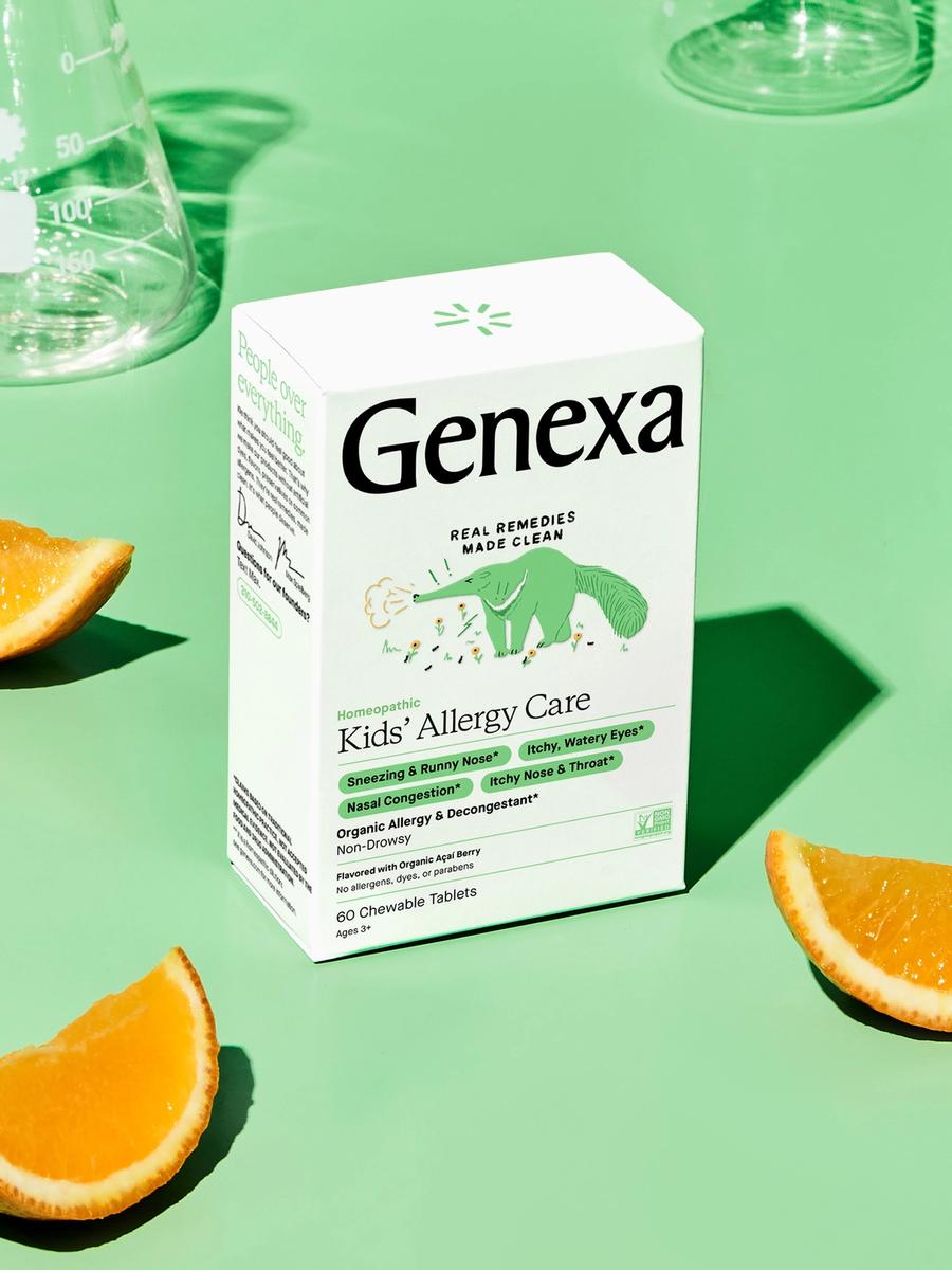 Kids' Allergy Care - 60 Acai Berry Chewable Tablets, by Genexa