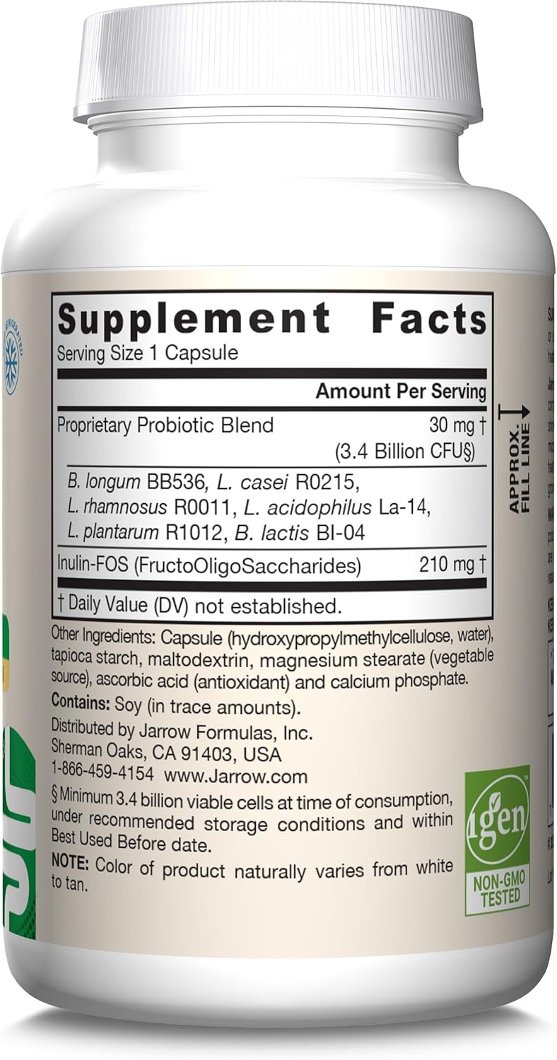 Jarro-Dophilus + FOS 200 Capsules