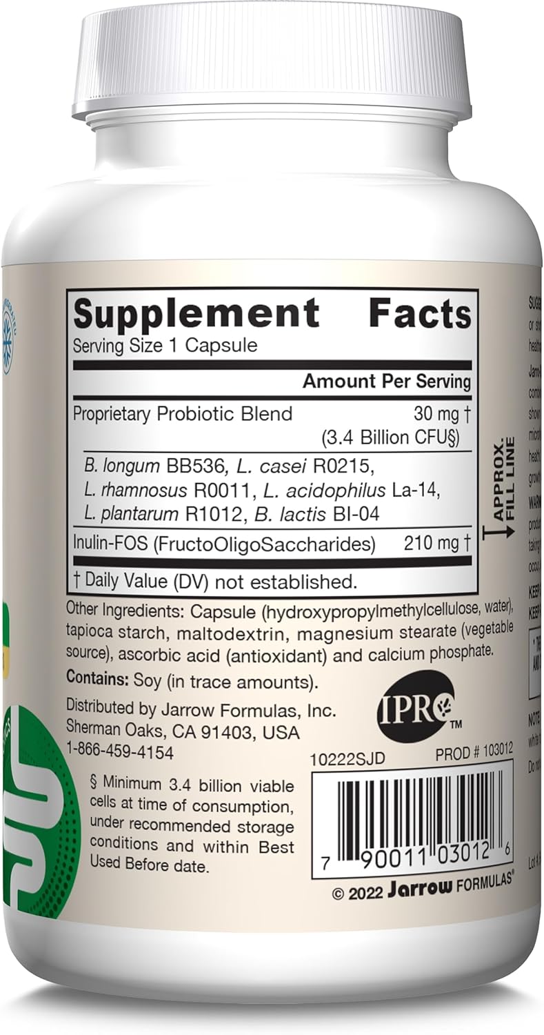 Jarro-Dophilus + FOS 200 Capsules