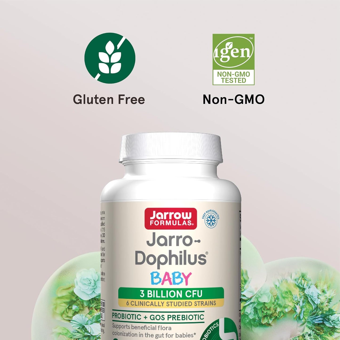 Baby's Jarro-Dophilus + FOS Powder 2.5 oz (71 g)