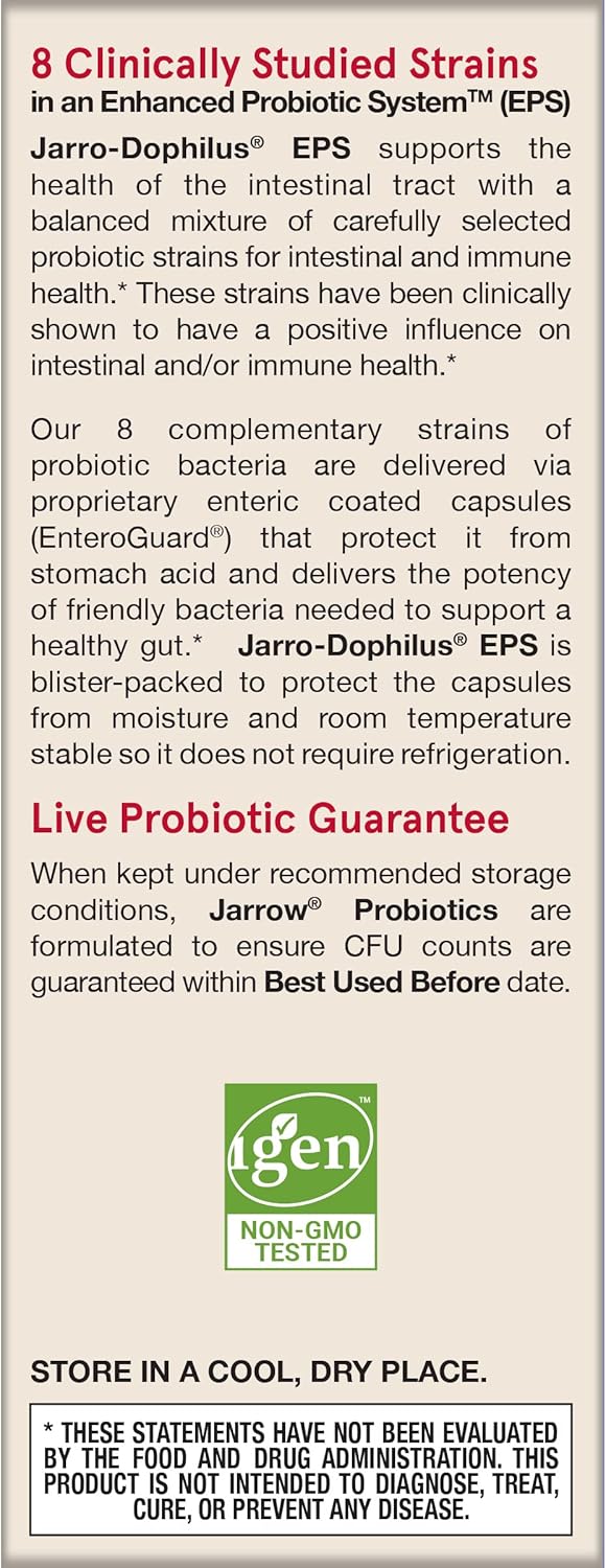 Jarro-Dophilus EPS 5 Billion 60 Veggie Caps