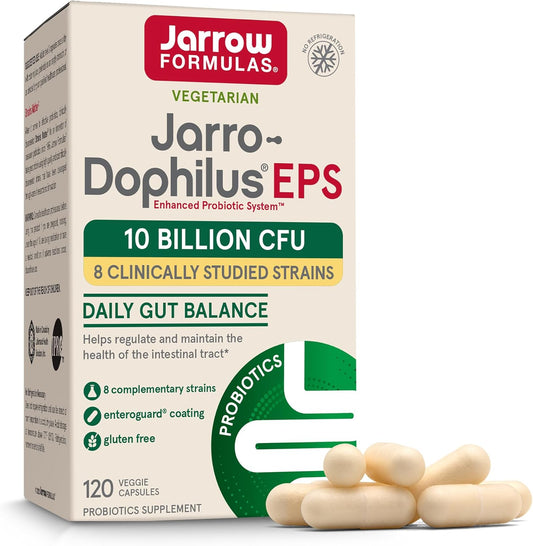 Jarro-Dophilus EPS 10 Billion CFU 120 Veggie Caps
