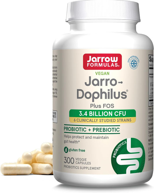 Jarro-Dophilus + FOS 300 Capsules