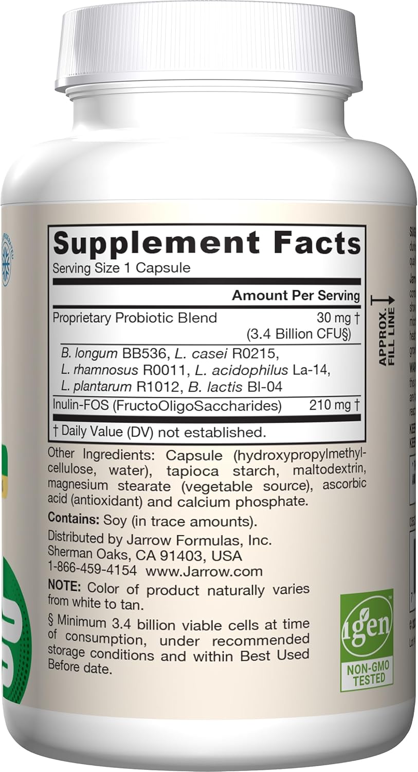 Jarro-Dophilus + FOS 300 Capsules