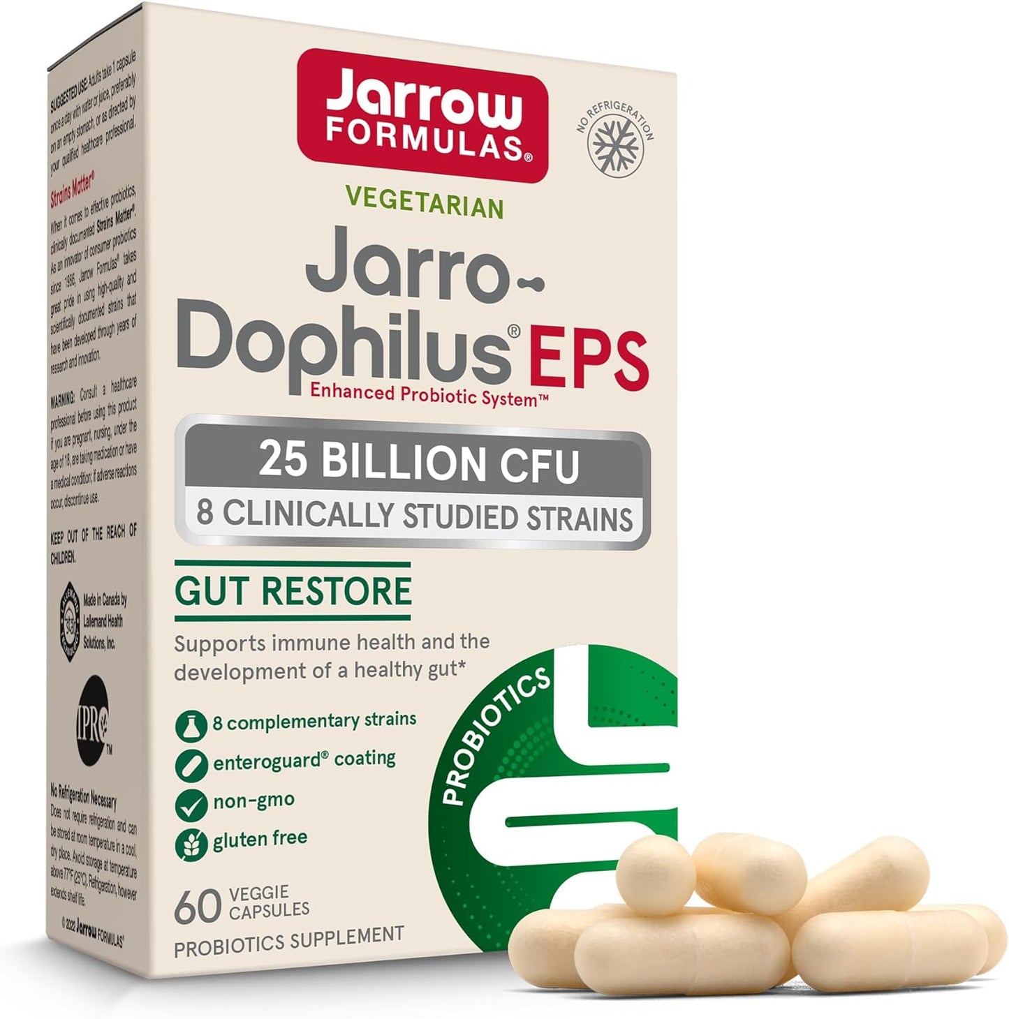 Jarro-Dophilus EPS 25 Billion 60 Veggie Caps