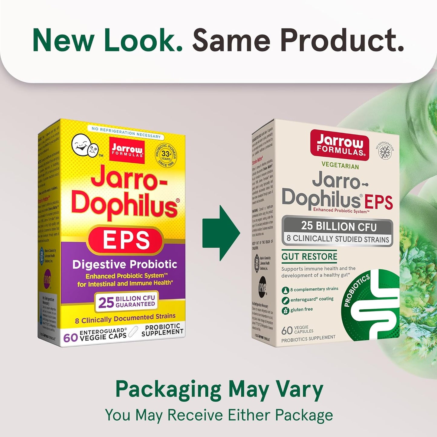 Jarro-Dophilus EPS 25 Billion 60 Veggie Caps