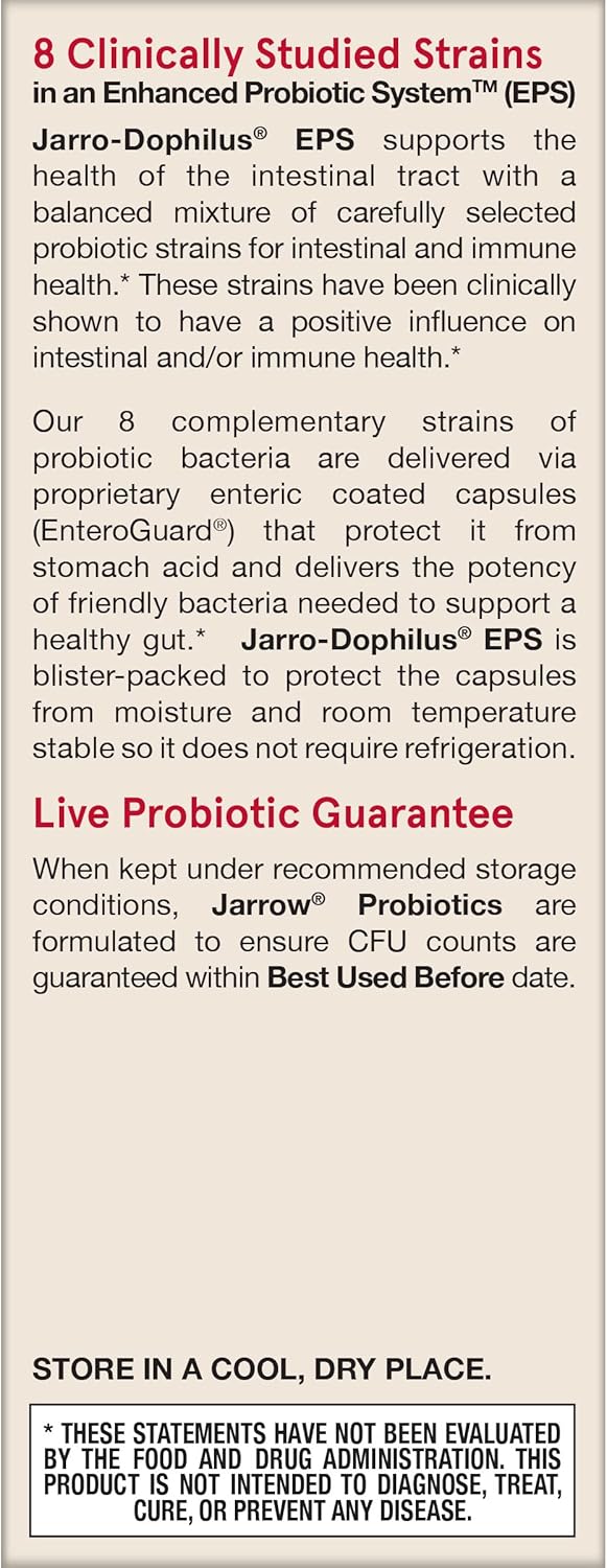 Jarro-Dophilus EPS 25 Billion 60 Veggie Caps