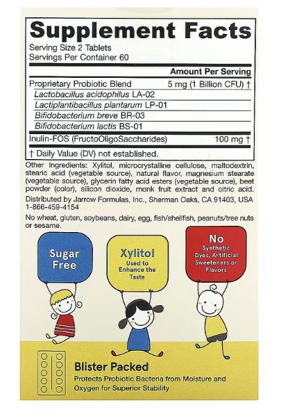 Yum-Yum Dophilus 120 Chewable Tablets