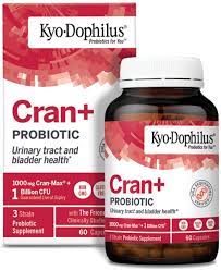 Kyo-Dophilus Cran+ Probiotics Cranberry Extract 60 Capsules