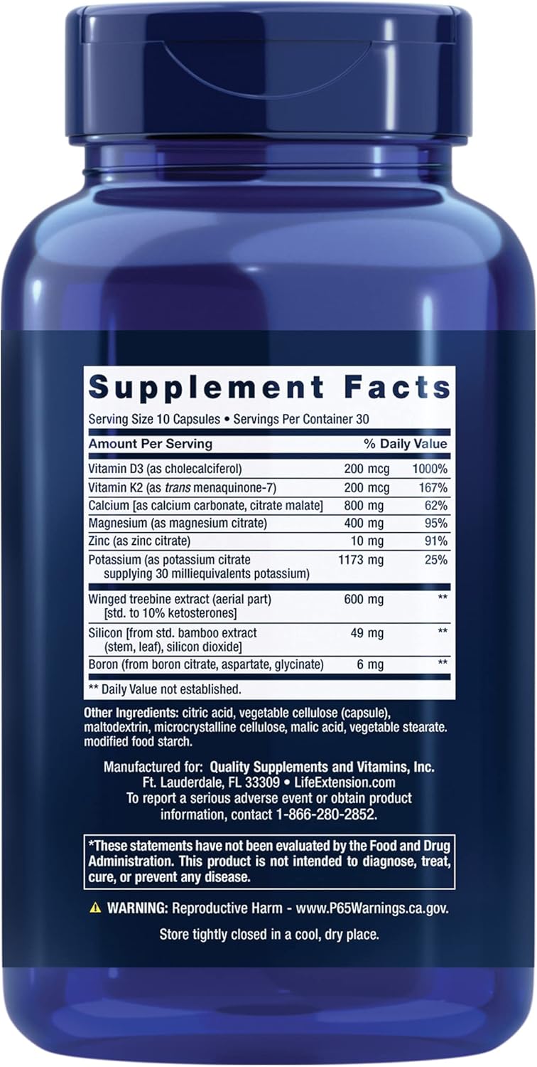 Dr. Strum's Intensive Bone Formula 300 Caps by Life Extension