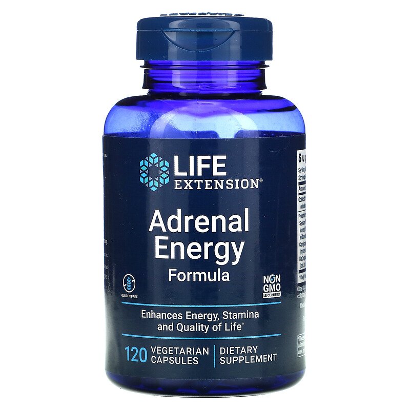 Adrenal Energy Formula 120 Vegetarian Capsules Best Price