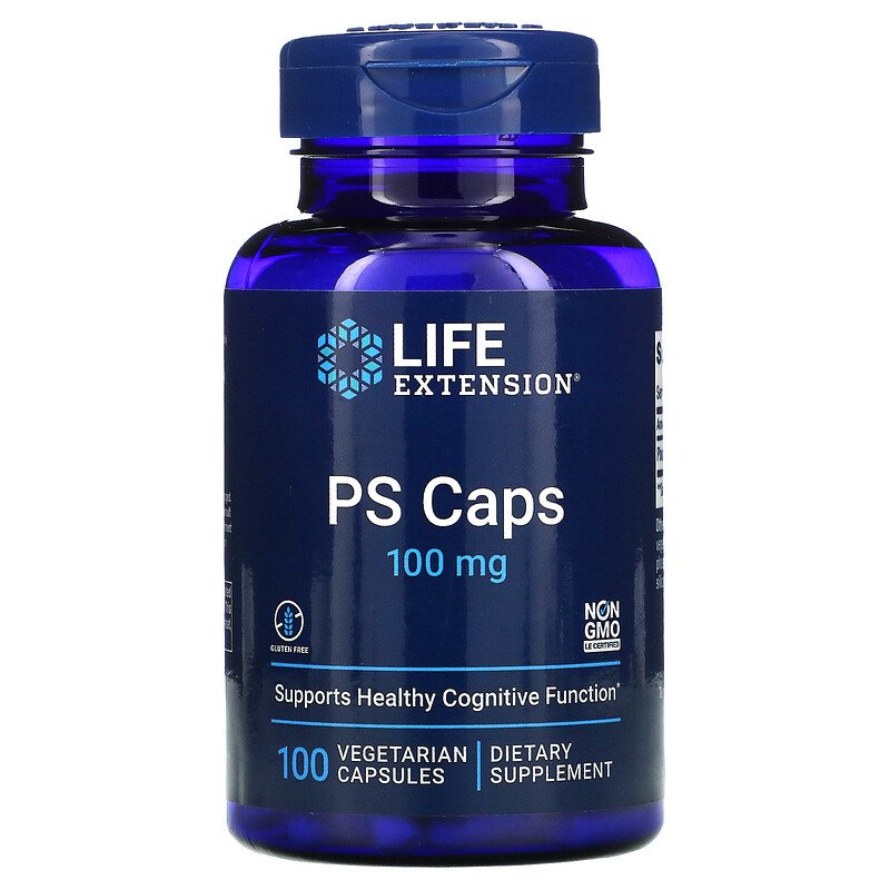 PS Caps 100 mg 100 Vegetarian Capsules Best Price