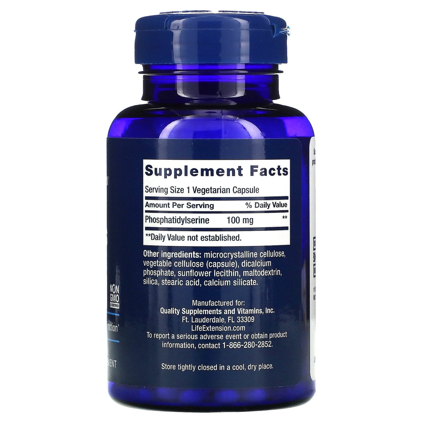 PS Caps 100 mg 100 Vegetarian Capsules Best Priceb
