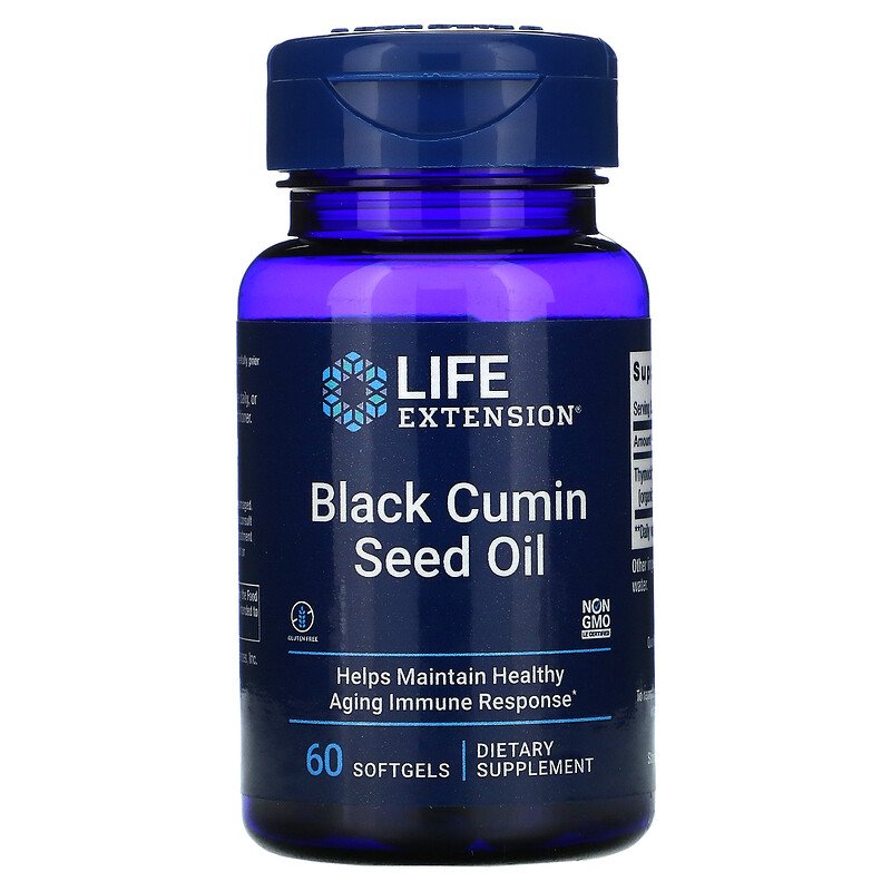 Black Cumin Seed Oil 60 Softgels Best Price