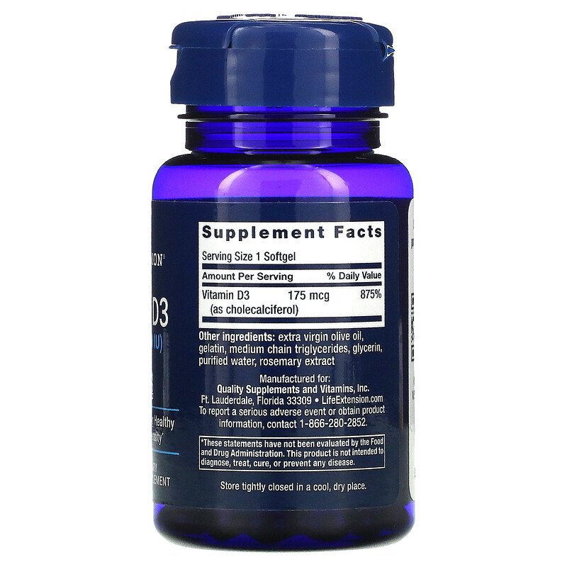 Vitamin D3 7,000 IU 60 Softgels Best Price