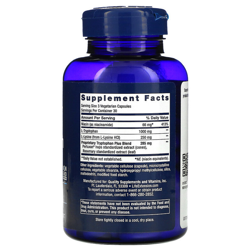 Optimized Tryptophan Plus 90 Vegetarian Capsules Best Price