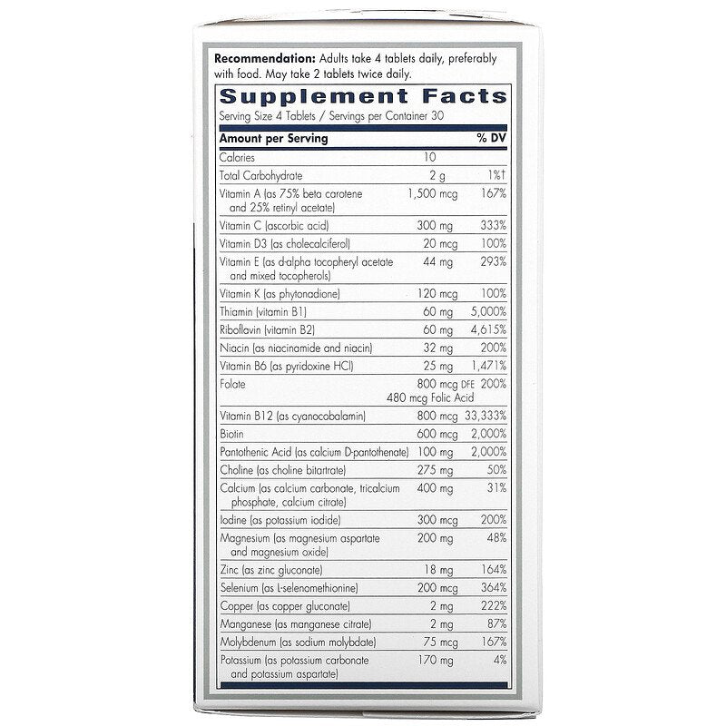 Doctor's Choice Multivitamin 50+ Men 120 Tablets by Nature's Way - Discontinued