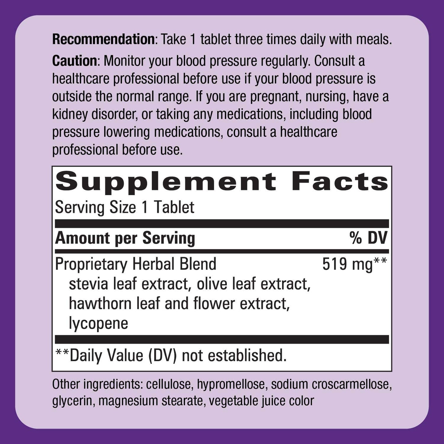 BP Manager 90 Tablets by Nature's Way
