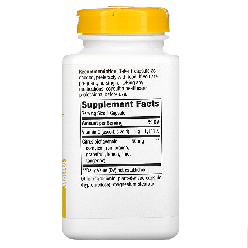 Vitamin C with Bioflavonoids Extra Strength 1000 mg 250 Veg Capsules by Nature's Way