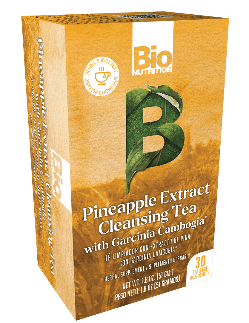 Pineapple Extract Cleansing Tea with Garcinia Cambogia 30 Tea Bags by Bio Nutrition