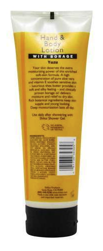 Yuzu Moisturizing Hand & Body Lotion, 8 fl oz, by ShiKai