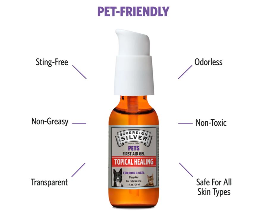 PETS First Aid Gel - Pump - 1 oz