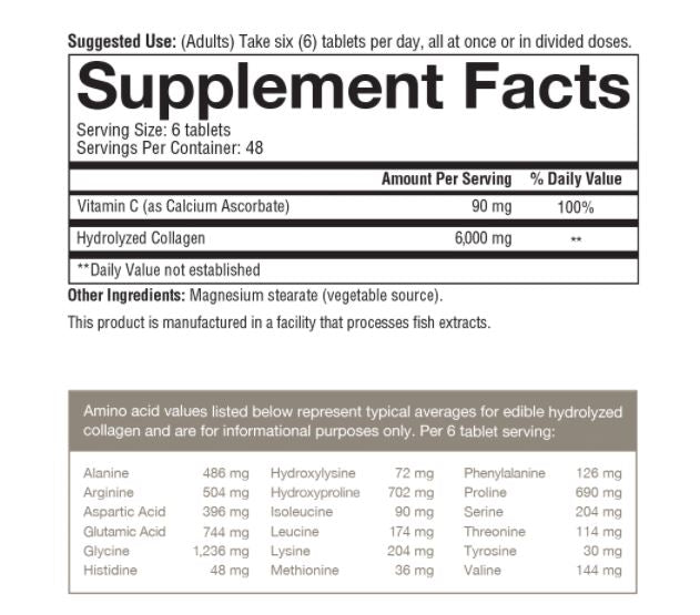 Collagen - 290 Tablets by youtheory