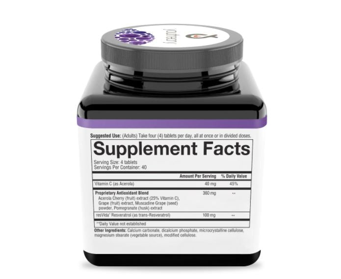 Resveratrol Advanced - 160 Tablets by youtheory