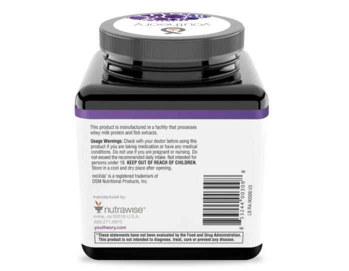 Resveratrol Advanced - 160 Tablets by youtheory