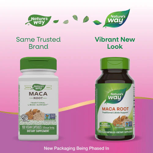 Maca Root 525 mg 100 Vegetarian Capsules by Nature's Way