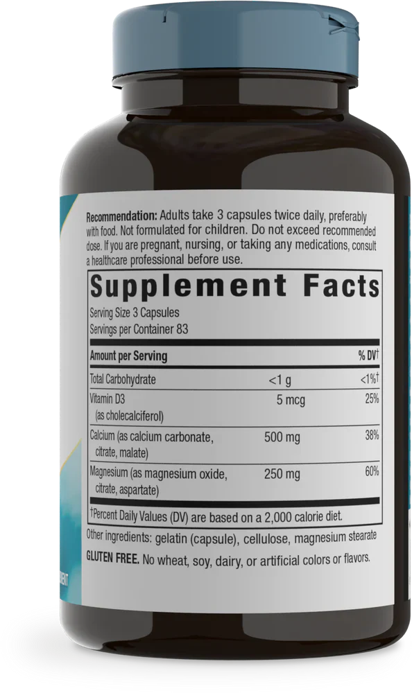 Calcium Mag & D Complex 250 Capsules by Nature's Way