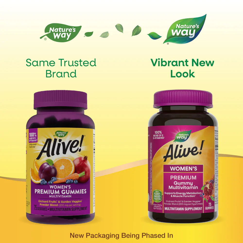 Alive! Women's Gummy Vitamins 75 Gummies